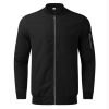 Men's Casual Jackets Stand Collar Zipper Coats Solid Color Hiking Clothings02